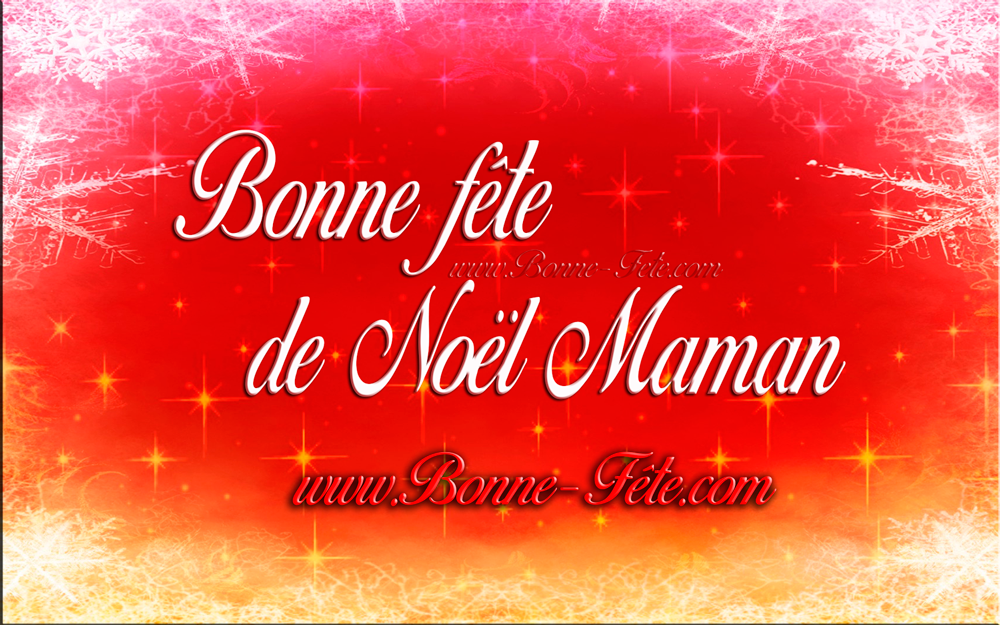 joyeux noel maman