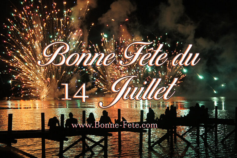Bonne fête nationale du 14 juillet - Bonne fête