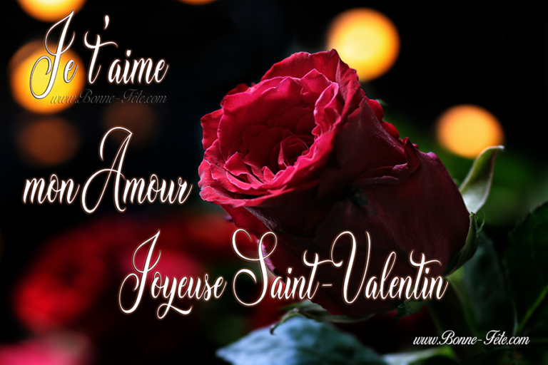 Saint valentin texte d’amour pour une femme - Bonne fête
