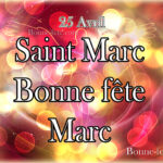 Saint Marc, Jean-Marc, bonne fête à tous les Marc