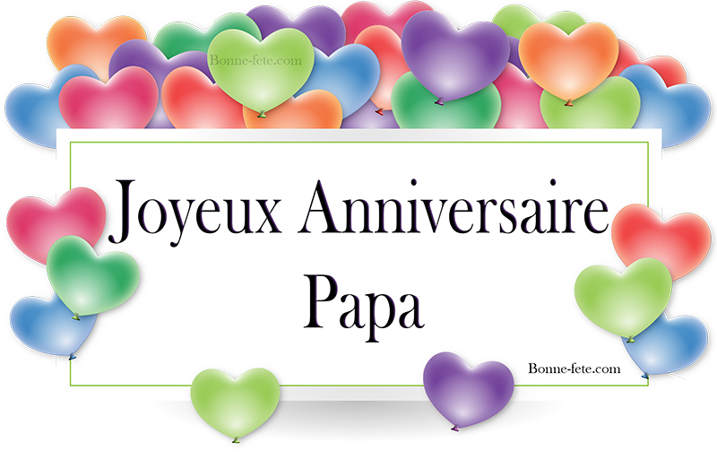 Souhaiter un joyeux anniversaire a papa, bon anniversaire papa texte d'anniversaire pour mon papa