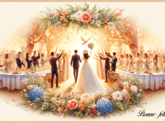 Félicitations et voeux de mariage pour ma nièce - Bonne fête