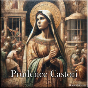 Prudence Castori, Prudence de Trois, Saint Prudence